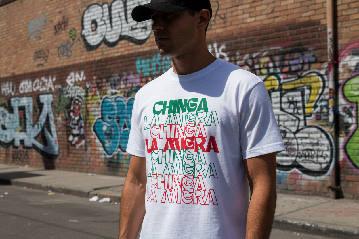Chinga La Migra Urban Street