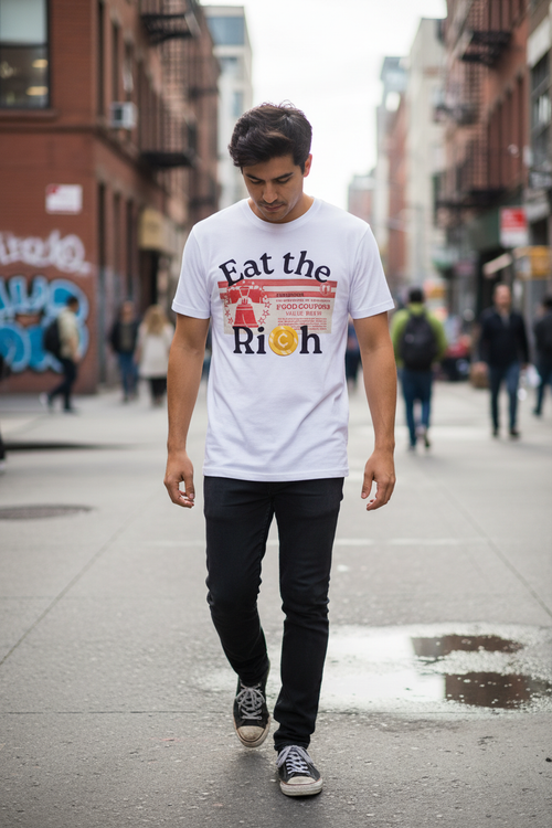 Eat the Rich Street Style Mockup
